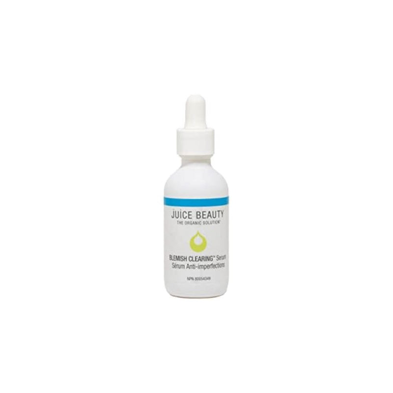 مصل تنظيف العيوب من جوس بيوتي Juice Beauty BLEMISH CLEARING Serum - Reduces Breakouts and Unclogs Pores - Salicylic Acid, Willow Bark, Vitamin C, CoQ10, Fruit Acids - 2 fl oz