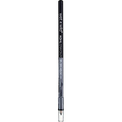 قلم كحل بلون آيكون من ويت إن وايلد Wet n Wild Color Icon Kohl Liner Pencil, Baby's Got Black 0.04 oz (Pack of 2)