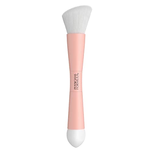 مجموعة فرش مكياج وإسفنج فيزيشنز فورميولا 4 في 1 Physicians Formula 4-in-1 Makeup Brush and Sponge Set, 3 Premium Brushes In One and Precision Makeup Sponge, For Powder and Liquid Make up