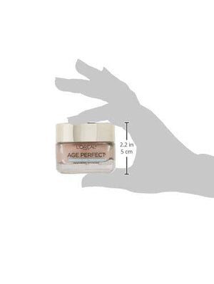 مرطب للوجه مضاد للشيخوخة من لوريال باريس إيج بيرفكت روزي تون مضاد للشيخوخة L'Oreal Paris Age Perfect Rosy Tone Anti-Aging Face Moisturizer, Renew & Revive Healthy Tone, Fragrance Free, 1.7 oz