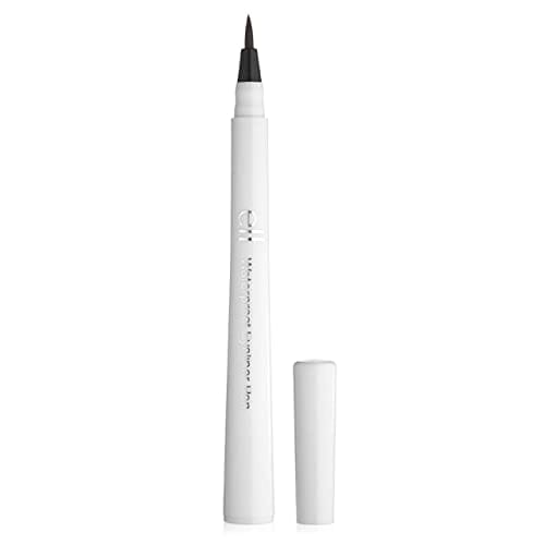 قلم تحديد العيون مقاوم للماء e.l.f. Waterproof Eyeliner Pen, Coffee, 0.05 Ounce