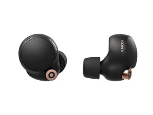 سماعات أذن لاسلكية رائدة في مجال إلغاء الضوضاء مع أليكسا مدمجة أسود Sony WF-1000XM4 Industry Leading Noise Canceling Truly Wireless Earbud Headphones with Alexa Built-in, Black
