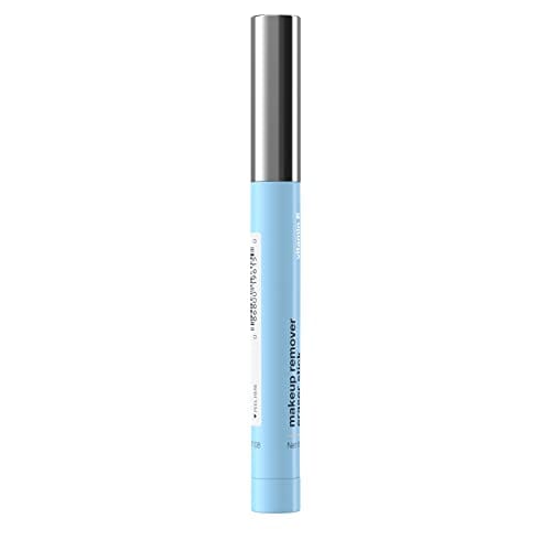 عصا ممحاة مزيل المكياج من نيوتروجينا مع فيتامين E Neutrogena Makeup Remover Eraser Stick with Vitamin E, Easy-to Use & Travel-Friendly Makeup Removing Gel Pen for On-the-Go Touch-Ups of Stray or Smudged Eyeliner, Lipstick, & More, 0.04 oz