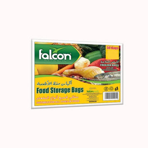 اكياس حفظ الطعام في الثلاجة فالكون 40*17 سم 50 فطع falcon food storage bags 40*17cm 50pcs