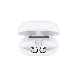 سماعة ايربود ابل Apple AirPods (2nd Generation) Wireless Earbuds with Lightning Charging Case Included. Over 24 Hours of Battery Life, Effortless Setup. Bluetooth Headphones for iPhone