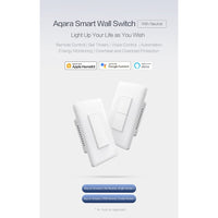 سويج جداري ذكي اكارا Aqara Smart Wall Switch (With Neutral , Single Rocker)