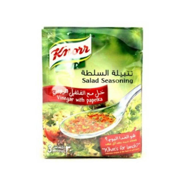 تتبيلة السلطة خل مع فلفل رومي كنور knorr salad dressing vinegar with paprika