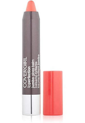 بلسم ملمع شفاه جامبو من كوفر جيرل CoverGirl Lip Perfection Jumbo Gloss Balm, Coral Twist 235-0.13 oz (3.84 ml) - Pack of 2