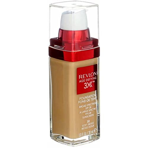 ريفلون كريم مقاوم لعلامات التقدم في العمر لشد البشرة ورفعها - بيج ناعم - عبوة من قطعتين Revlon Age Defying Firming & Lifting Makeup, Soft Beige - Pack of 2