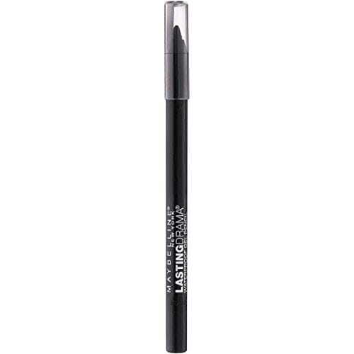 قلم تحديد العيون الجل المضاد للماء لاستنج دراما من ميبيلين نيويورك Maybelline New York Eyestudio Lasting Drama Waterproof Gel Eye Pencil, Smooth Charcoal, 0.04 Ounce