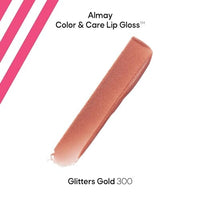 ملمع شفاه مرطب من ألماي Almay Hydrating Lip Gloss, Soft Natural Colors, Prebiotic Complex, Hyaluronic Filling-Sphere Technology, 300 Glitters Gold, 0.1 fl oz.