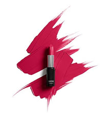 أحمر شفاه شاوت لاود ساتان محمل بزبدة الشيا NYX PROFESSIONAL MAKEUP Shout Loud Satin Lipstick, Infused With Shea Butter - Cherry Charmer (Red Fuchsia)