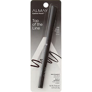 قلم تحديد العيون من ألماي Almay Eyeliner Pencil, Black Brown [206], 0.01 oz (Pack of 20)