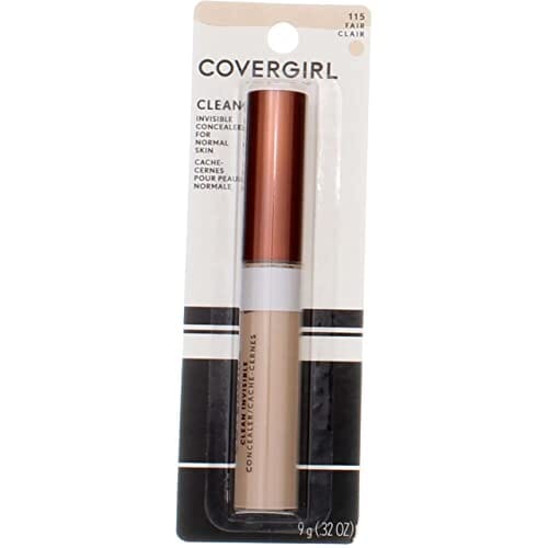 خافي العيوب غير المرئي CoverGirl Invisible Concealer, Fair [115], 0.32 oz (Pack of 8)