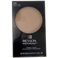 ريفلون فوتو ريدي بودرة مضغوطة محكمة الغلق - 030 متوسط / عميق 3 x Revlon Photoready Powder Compact 7.1g Sealed - 030 Medium/Deep