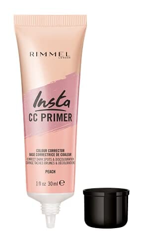 برايمر تصحيح اللون إنستا فلوليس من ريميل Rimmel Insta Flawless Color Correcting Primer, Peach (1 Count)