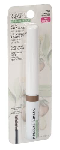 جل الحواجب العضوي من فيزيشنز فورميلا Physicians Formula Organic Wear Brow Gel, Soft Brown, 0.12 Fl Ounce