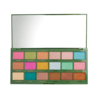 لوحة ظلال أخرى من ريفوليوشن بي نايت Shrek x I Heart Revolution By Night One Way By Day Another Shadow Palette