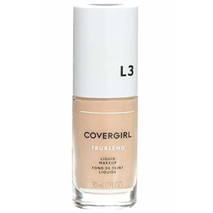 كوفر جيرل - مكياج سائل تروبليند عاجي طبيعي 2 في كل علبة CoverGirl Trublend Natural Ivory L3 Liquid Makeup -- 2 per case.