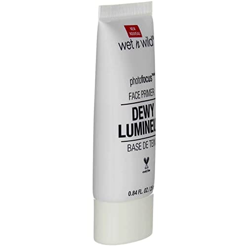 برايمر ديوي للوجه من ويت ان وايلد فوتو فوكس حتى برايم ديو يو الجزء (عبوة من 2) Wet N Wild Photo Focus Dewy Face Primer Till Prime Dew Us Part (Pack of 2)