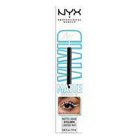 محدد عيون سائل غير لامع محدد عيون مقاوم للتلطخ مع طرف دقيق - أبيض NYX PROFESSIONAL MAKEUP Vivid Matte Liquid Liner, Smear-Resistant Eyeliner with Precise Tip - White