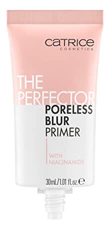 قاعدة مكياج تنقية المسام والخطوط الدقيقة  Catrice | The Perfector Poreless Blur Primer | Pore & Fine Line Refining Make Up Base with Niacinamide | Vegan & Cruelty Free | Made Without Gluten, Oil, Fragrance, Parabens, Phthalates, Microplastics & Alcohol