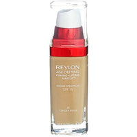 ريفلون مقاوم لعلامات التقدم في العمر + مكياج لشد البشرة ، بيج طري (عبوة من 4 قطع) Revlon Age Defying Firming + Lifting Makeup, Tender Beige [20] 1 oz (Pack of 4)