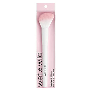 فرشاة مكياج للنحت والتظليل والمزج وألياف فائقة النعومة ومقبض مريح wet n wild Contour Brush, Makeup brush for Sculpting, Highlighting, Blending, Ultra-Plush Fibers, Ergonomic handle