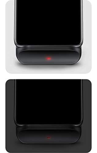 شاحنة لاسلكية من سامسونج تشحن 3 اجهزة في آن واحد SAMSUNG Electronics Wireless Charger Trio, Qi Compatible - Charge up to 3 Devices at Once - for Galaxy Phones, Buds, Watches, and Apple iPhone Devices, Black (US Version)