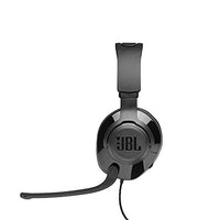 سماعات رأس سلكية للألعاب - أسود JBL Quantum 200 - Wired Over-Ear Gaming Headphones - Black, Large