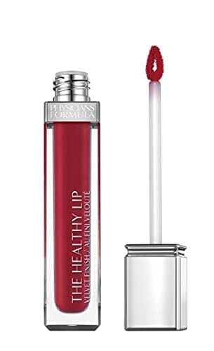 أحمر الشفاه السائل المخملي ذو الشفاه الصحية من فيزيشنز فورميلا - محاربة الفطريات الحمراء الحرة Physicians Formula The Healthy Lip Velvet Liquid Lipstick - Fight Free Red-Icals 0.24 Fl oz / 7 ml (Pack of 1)