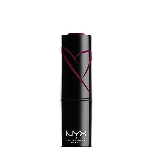 مكياج احترافي أحمر شفاه صاخب لامع محمل بزبدة الشيا - في الليل (عنب عميق) NYX PROFESSIONAL MAKEUP Shout Loud Satin Lipstick, Infused With Shea Butter - Into The Night (Deep Grape)