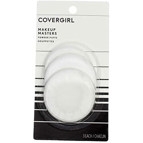 بودرة مضغوطة من كوفر جيرل ميك أب ماسترز CoverGirl Make-Up Masters Powder Puffs, 3 ea (Pack of 8)