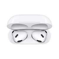 سماعة ابل ايربودز الجيل الثالث Apple AirPods (3rd Generation) Wireless Earbuds with Lightning Charging Case. Spatial Audio, Sweat and Water Resistant, Up to 30 Hours of Battery Life. Bluetooth Headphones for iPhone