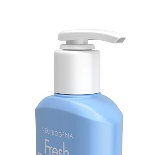 منظف الوجه الرغوي المنعش ومزيل المكياج من نيوتروجينا مع الجلسرين  Neutrogena Fresh Foaming Facial Cleanser & Makeup Remover with Glycerin, Oil-, Soap- & Alcohol-Free Daily Face Wash Removes Dirt, Oil & Waterproof Makeup, Non-Comedogenic, 9.6 fl. oz