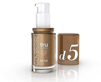 كريم أساس سائل تروبلند من كوفرجيرل COVERGIRL truBlend Liquid Foundation Makeup Tawny D5, 1 oz (packaging may vary) (Pack of 4)