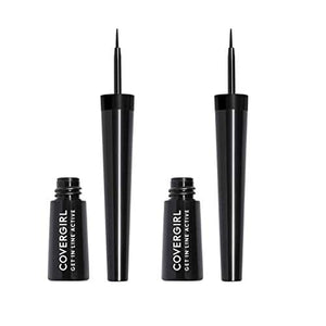 مجموعة مكونة من قطعتين من محدد العيون السائل Pack of 2 CoverGirl Get In Line Active Liquid Liner, Gray All Day 360