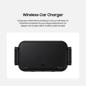 شاحنة هاتف لاسلكية للسيارات من سامسونغ SAMSUNG Wireless Charger Fast Car Vehicle Charge (2022), Universally Compatible with Qi Enabled Phones, Black (US Version)