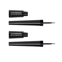 مجموعة مكونة من قطعتين من محدد العيون السائل Pack of 2 CoverGirl Get In Line Active Liquid Liner, Gray All Day 360