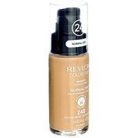 ريفلون كولورستاي لمكياج البشرة العادية / الجافة بيج متوسط 1 أونصة (عبوة من 3 قطع) Revlon Colorstay for Normal/Dry Skin Makeup, Medium Beige 1 oz (Pack of 3)