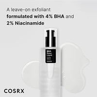 سائل قوي للرؤوس السوداء COSRX BHA 4% Blackhead Power Liquid 3.38 fl.oz / 100ml, Blackhead Remover, Pore Minimizer, Korean Skin Care, Animal Testing Free, Paraben Free