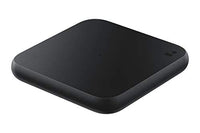 شاحن لاسلكي شحن سريع من سامسونغ SAMSUNG Wireless Charger Fast Charge Pad (2021), Universally Compatible with Qi Enabled Phones (US Version), Black, 9W