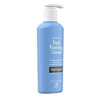 منظف الوجه الرغوي المنعش ومزيل المكياج من نيوتروجينا مع الجلسرين  Neutrogena Fresh Foaming Facial Cleanser & Makeup Remover with Glycerin, Oil-, Soap- & Alcohol-Free Daily Face Wash Removes Dirt, Oil & Waterproof Makeup, Non-Comedogenic, 9.6 fl. oz