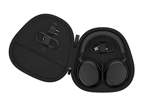 سماعة بلوتوث للمكالمات فائقة الوضوح مع إلغاء الضوضاء التكيفي SENNHEISER Momentum 4 Wireless Headphones - Bluetooth Headset for Crystal-Clear Calls with Adaptive Noise Cancellation, 60h Battery Life and Customizable Sound, Black (Renewed)