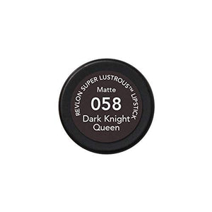 ريفلون سوبر لوستروس أحمر شفاه دارك نايت كوين لمسة نهائية غير لامعة Revlon Super Lustrous Lipstick, Dark Night Queen, Matte Finish