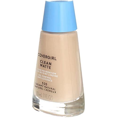 مكياج سائل للتحكم في الزيت من كوفر جيرل CoverGirl Clean Oil Control Liquid Makeup, Creamy Natural [520] 1 oz (Pack of 3)