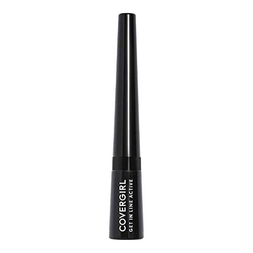 محدد عيون جيت إن لاين أكتيف من كوفرجيرل COVERGIRL Get In Line Active Eyeliner, Ink Black, 2 Count