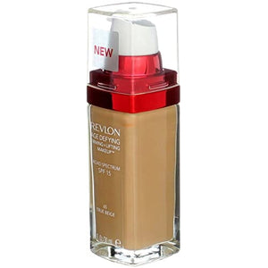 ريفلون مقاوم لعلامات التقدم في العمر + مكياج لشد البشرة بيج حقيقي ، (عبوة من 4 قطع) Revlon Age Defying Firming + Lifting Makeup , True Beige, (Pack of 4)