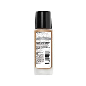 كريم أساس غير لامع سكين بيرفكتينج كومفورت من ألماي Almay Skin Perfecting Comfort Matte Foundation, Hypoallergenic, Cruelty Free, Fragrance-Free, Dermatologist Tested Liquid Makeup, Warm Cashew, 1 Fluid Ounce (Pack of 2)