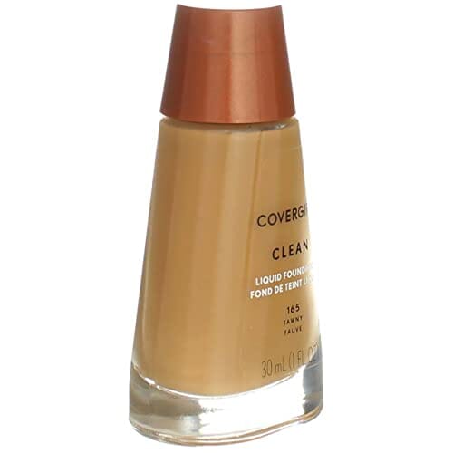 مكياج سائل نظيف من كوفرجيرل COVERGIRL Clean Liquid Makeup, Tawny (N) 165, 1.0-Ounce Bottles (Pack of 2)